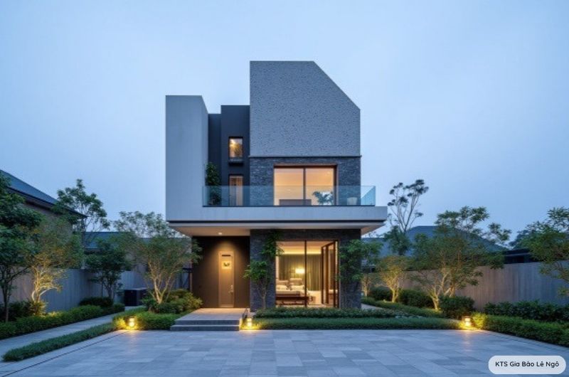 biệt thự mini 2 tầng 60m2