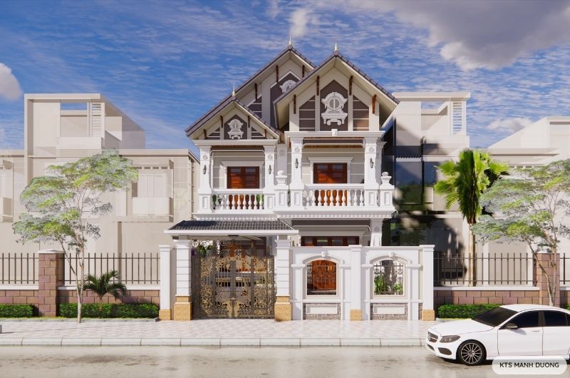 biệt thự mini 2 tầng 60m2