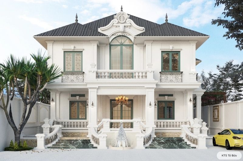 biệt thự mini 2 tầng 60m2