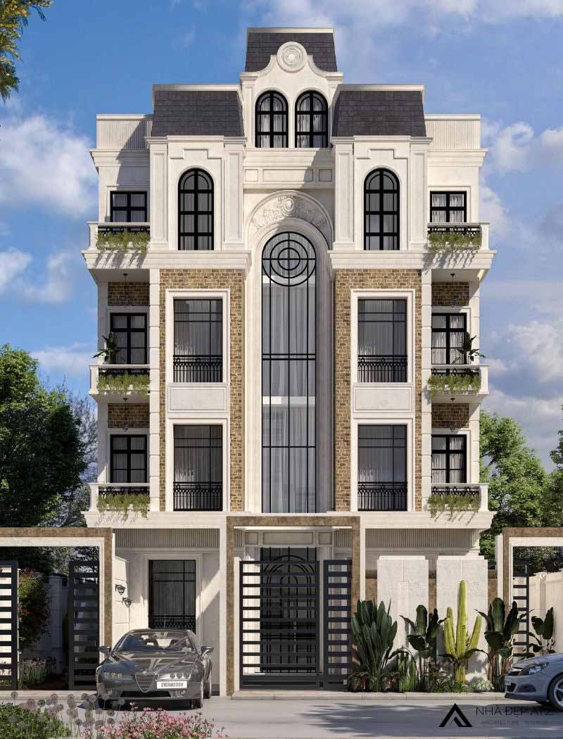 biệt thự 5 tầng