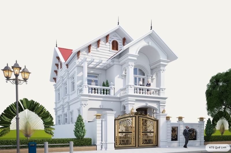biệt thự mini 2 tầng 70m2