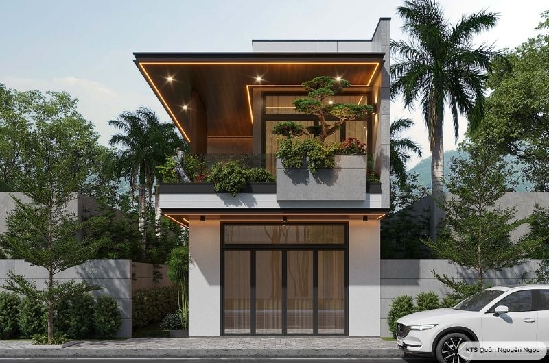 biệt thự mini 2 tầng 70m2