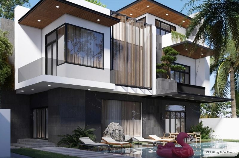 biệt thự mini 2 tầng 90m2