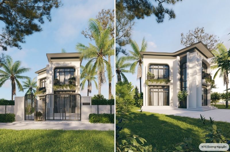 biệt thự mini 2 tầng 90m2