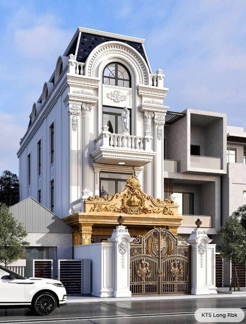 biệt thự phố 3 tầng