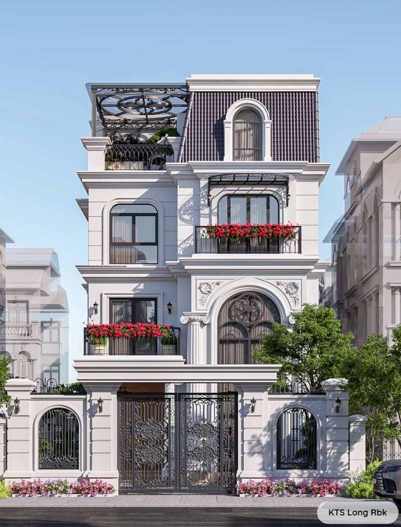 biệt thự phố 3 tầng