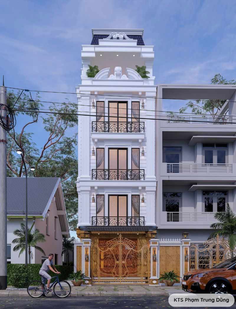 biệt thự 5 tầng