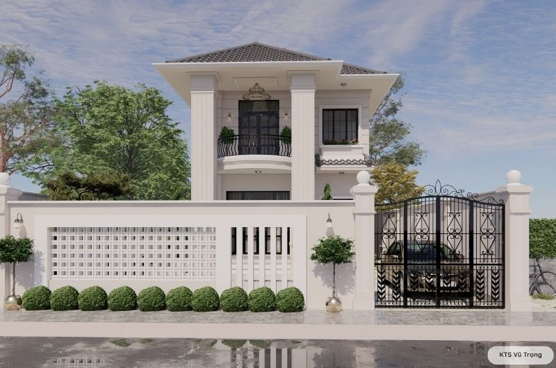 biệt thự mini 2 tầng 90m2