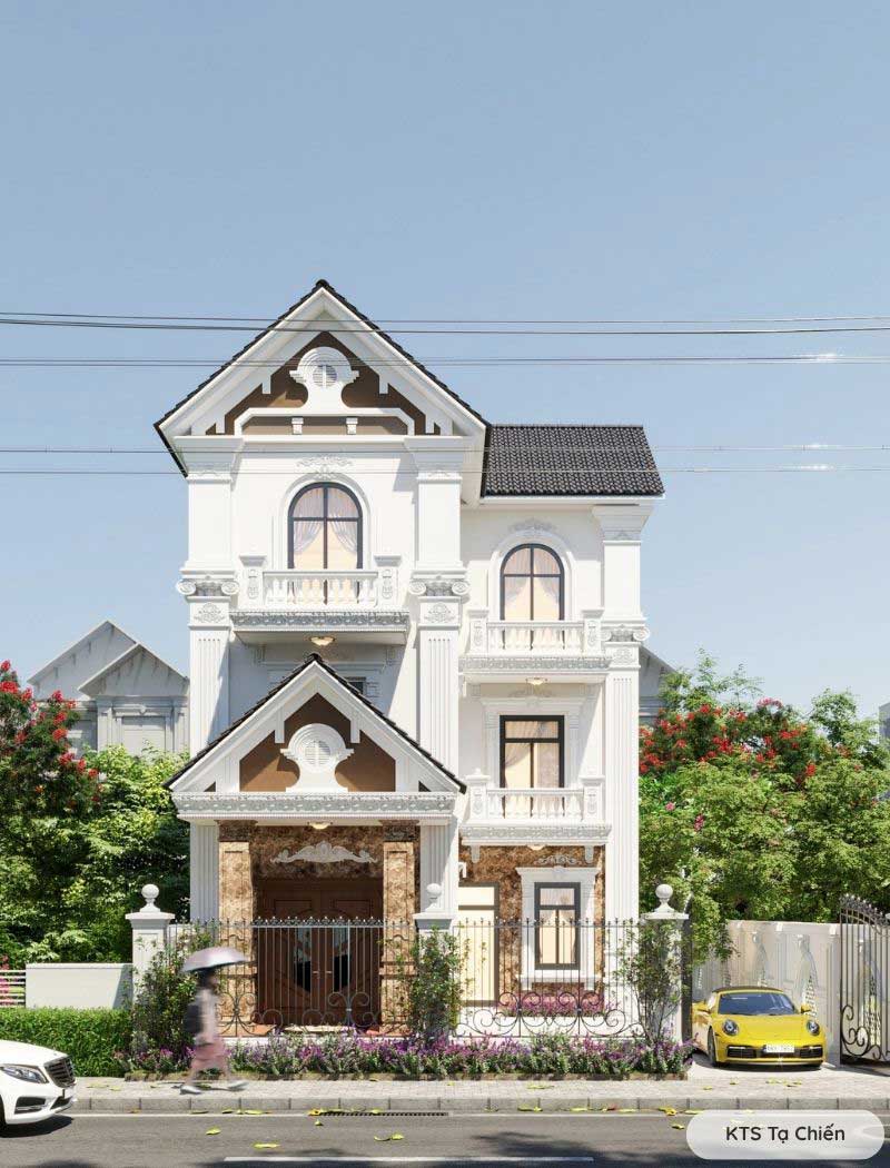 biệt thự mặt tiền 6m