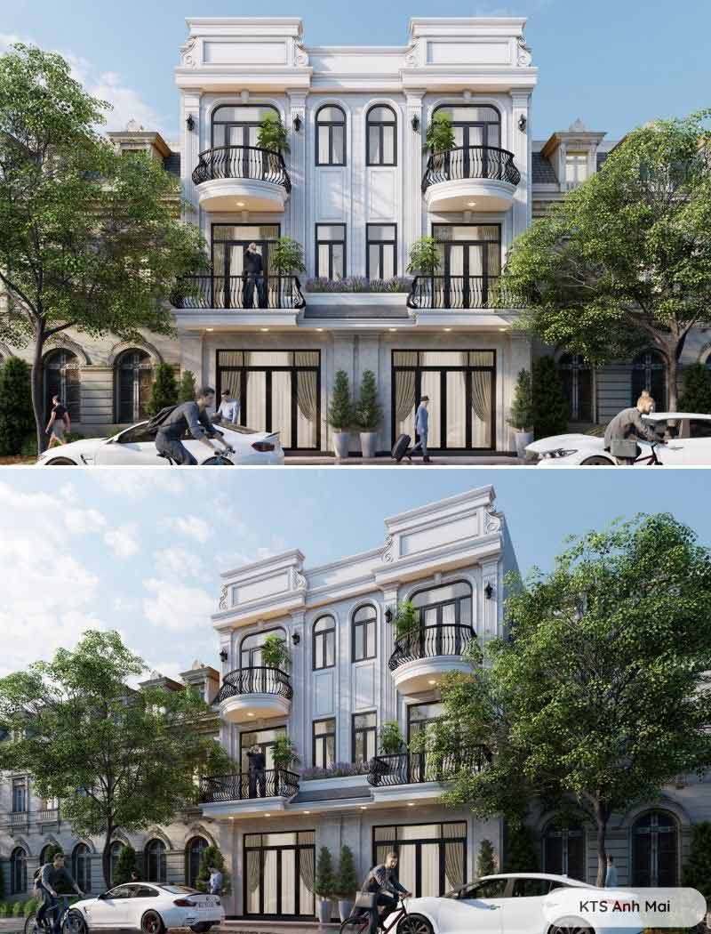 biệt thự phố mặt tiền 10m