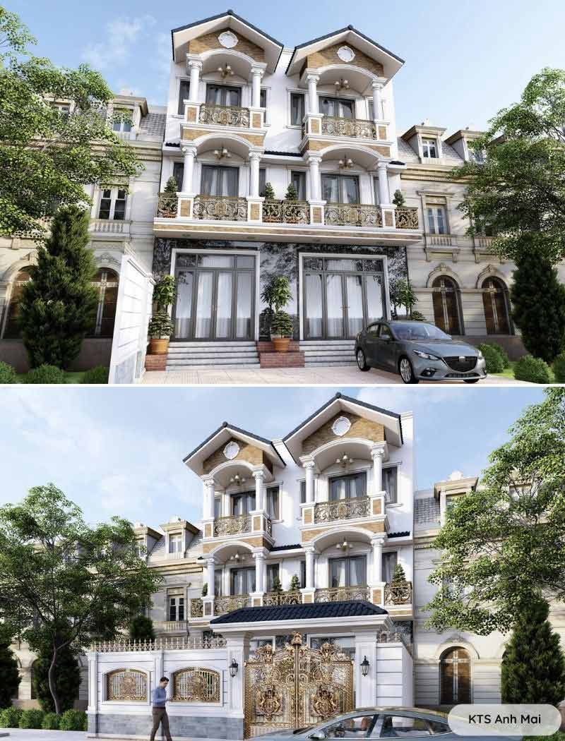 biệt thự phố mặt tiền 10m